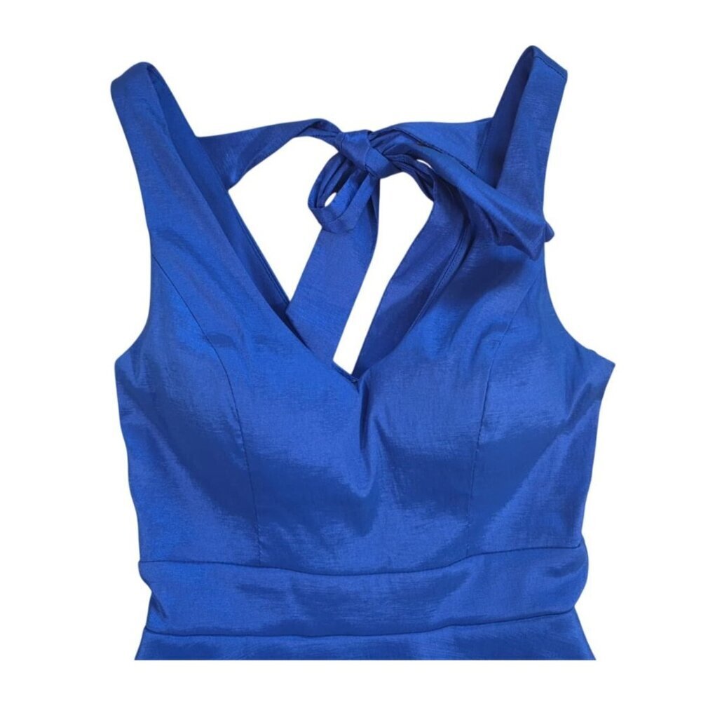 Jade Kristopher Womens Royal Blue Sleeveless Fit Flare Dress Size 3. - Picture 5 of 11